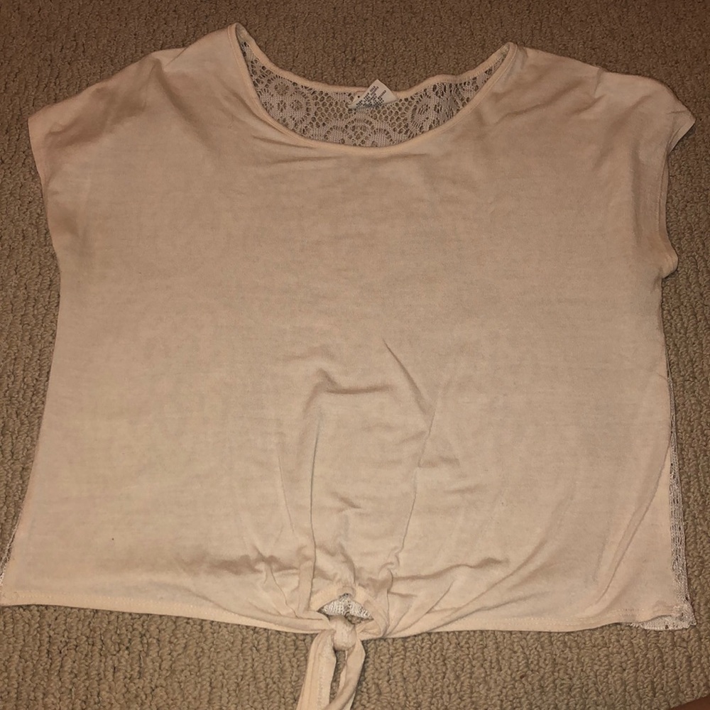 Lace Back Top